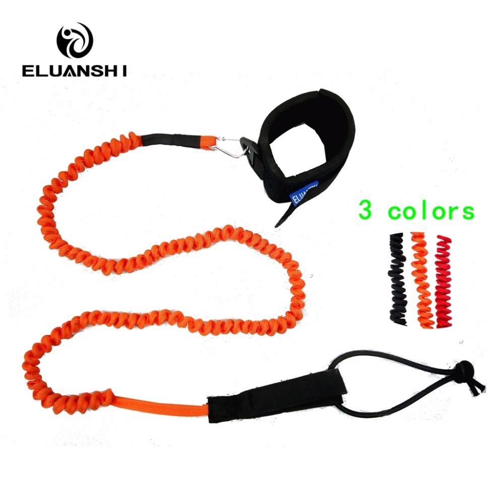 Stand Up Paddle Leash - Wytrzymała lina z TPU wysokiej jakości,
