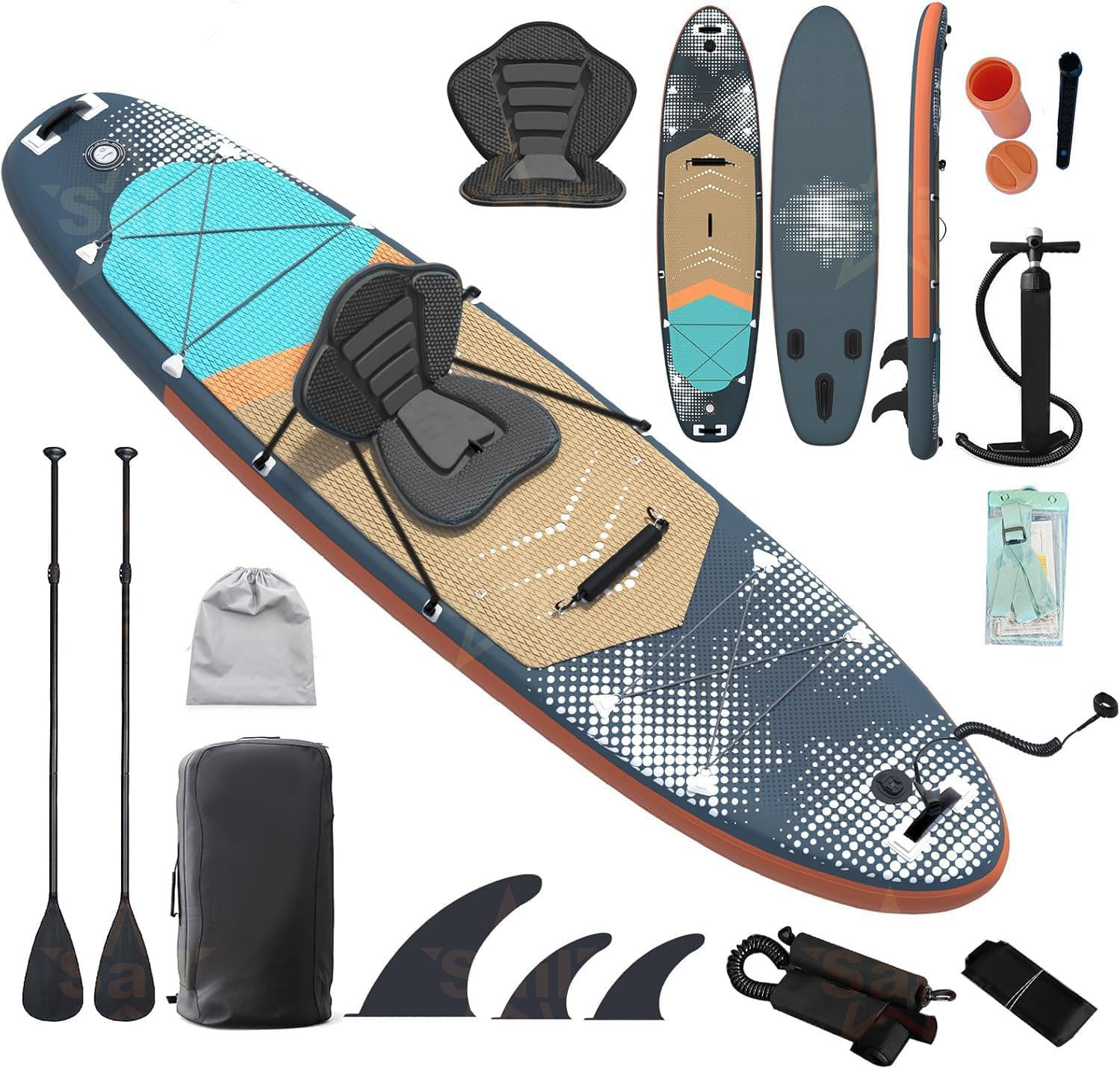 Wielofunkcyjna dmuchana deska  – Stand Up Paddle Leash recenzja i cena