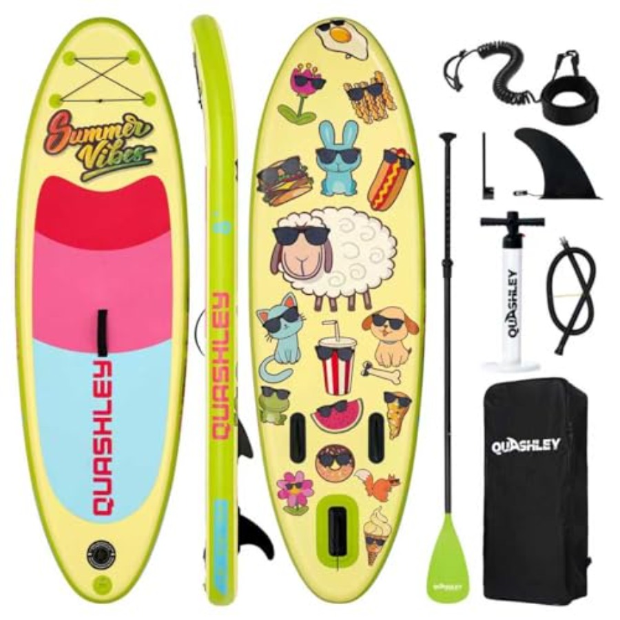 Nadmuchiwana deska SUP z regul – Stand Up Paddle Leash recenzja i cena