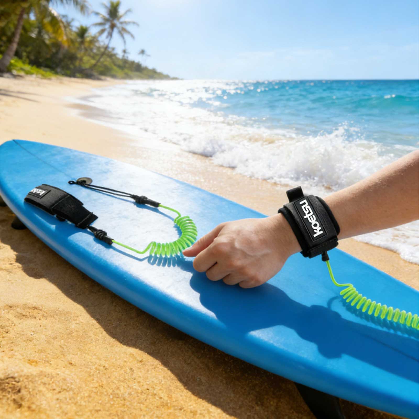 Smycz do deski SUP z materiału – Stand Up Paddle Leash recenzja i cena